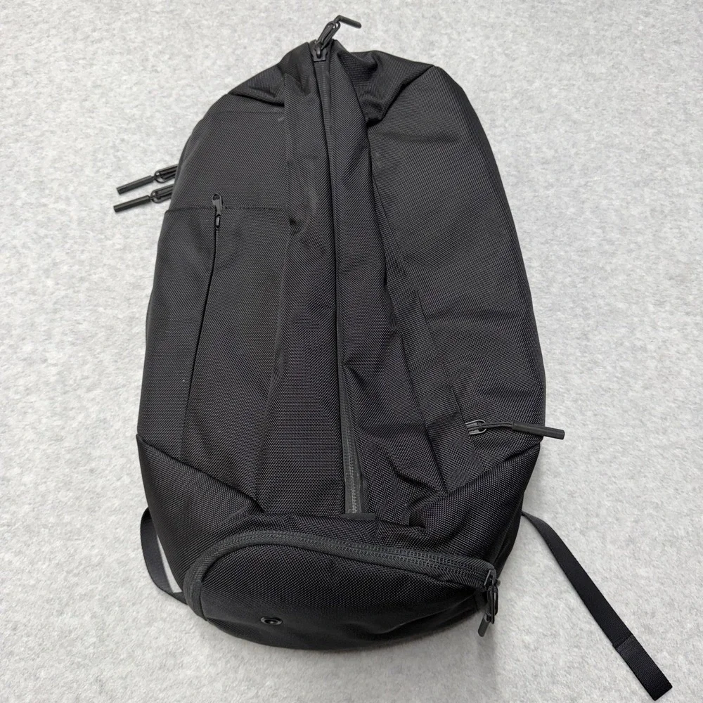 Aer Black Duffel Pack 2 Backpack Cordura Ballistic Nylon Travel Bag Mens Gym